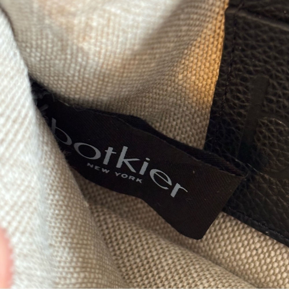 Botkier Black Leather Crosstown Clutch​ - Picture 5 of 5
